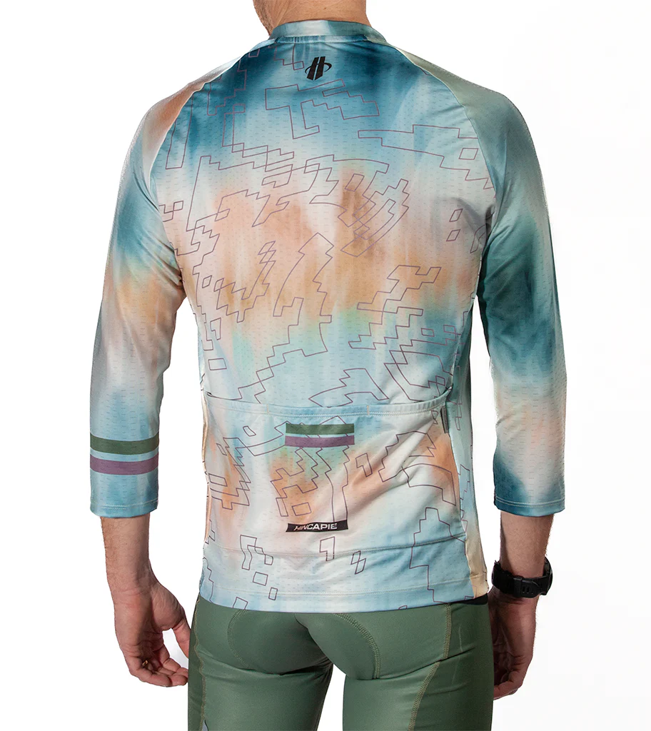 Men's Gravel 3/4 Sleeve Jersey - Image 6