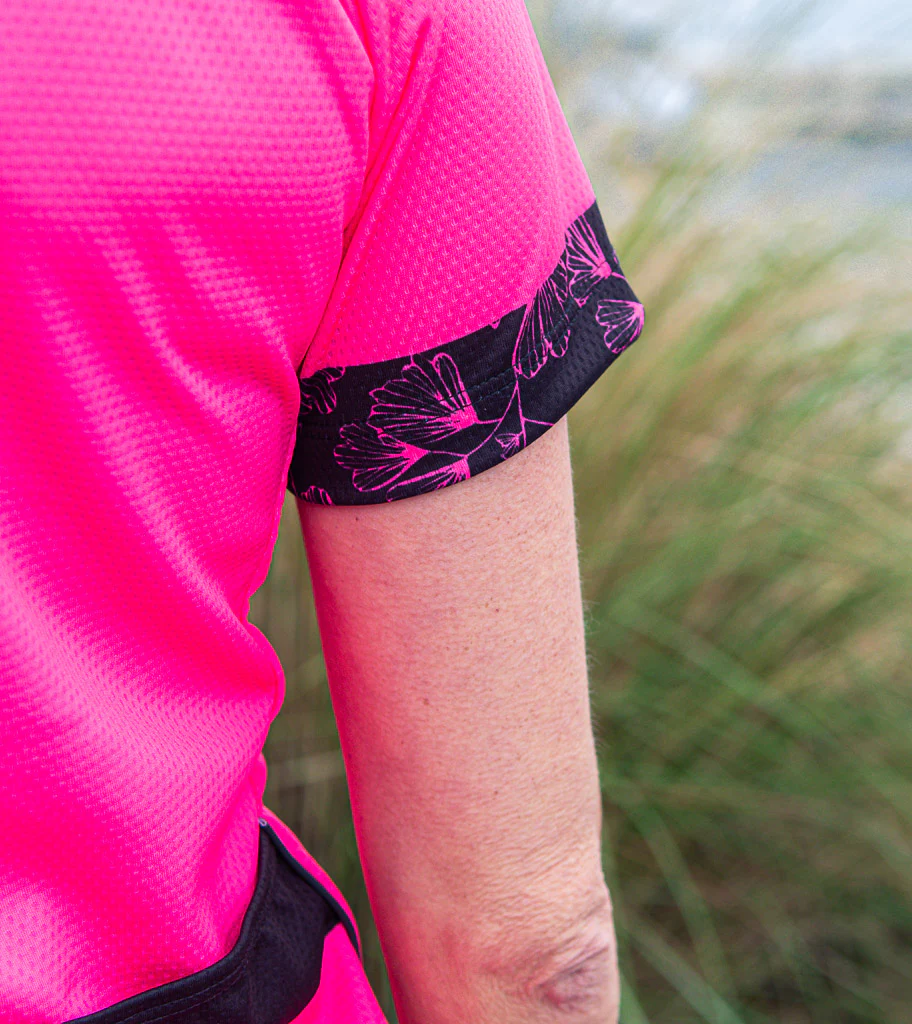 Women's Axis Club Short Sleeve Jersey - Momentum Hot Pink - Image 5